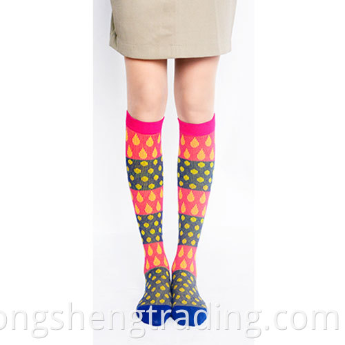 Happy Knee Hign Socks Rose Jsfezt15007c